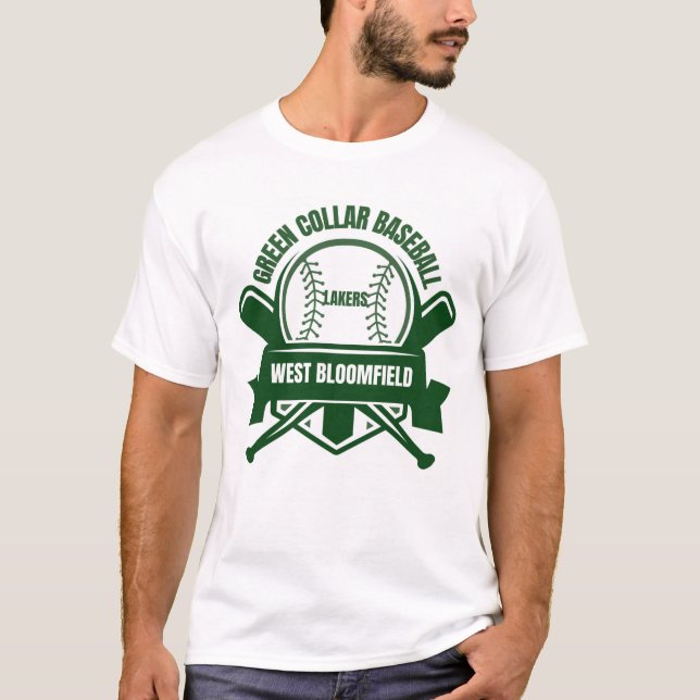Camiseta de béisbol de West Bloomfield High School (Anverso)