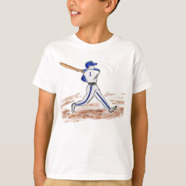 Camiseta de béisbol infantil