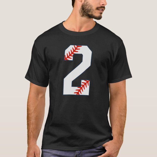 Camiseta de béisbol número 2 (Anverso)