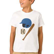 Camiseta de béisbol para niños – Estilo de texto d