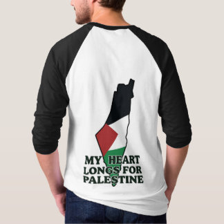 Camiseta de béisbol Raglan para hombre con estampa
