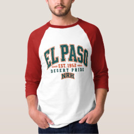 Camiseta de béisbol vintage El Paso Texas Desert P