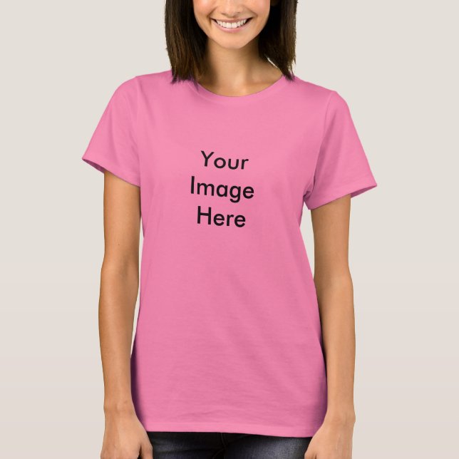 Camiseta de Bella Ringer para mujeres personalizar (Anverso)