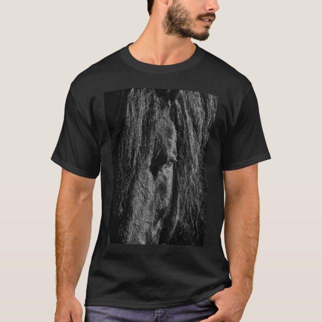 Camiseta de belleza negra (Anverso)