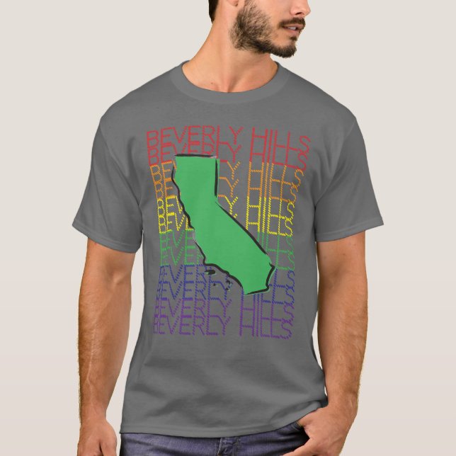 Camiseta de Beverly Hills  (Anverso)