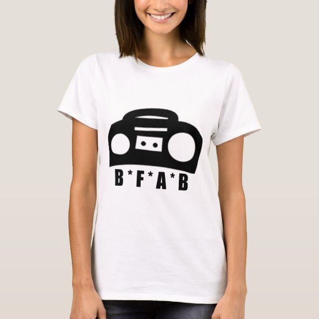 Camiseta ~ de BFAB llevado de un boombox (Anverso)