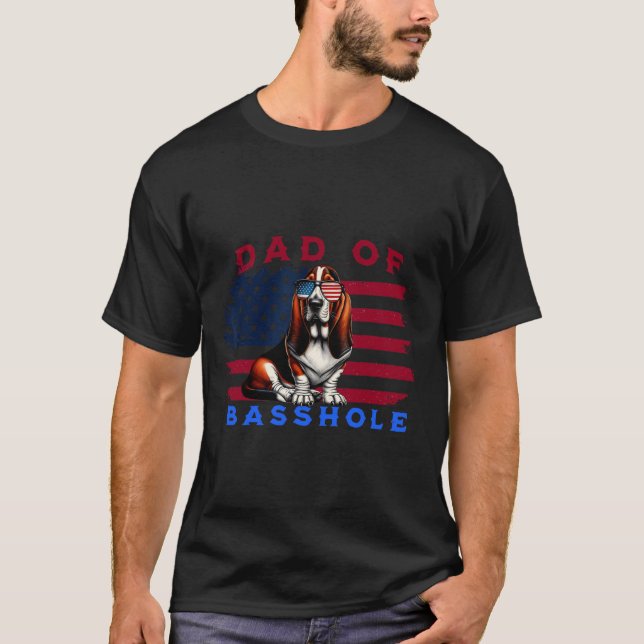 Camiseta De Bhole Usa Flage 4 De Julio (Anverso)