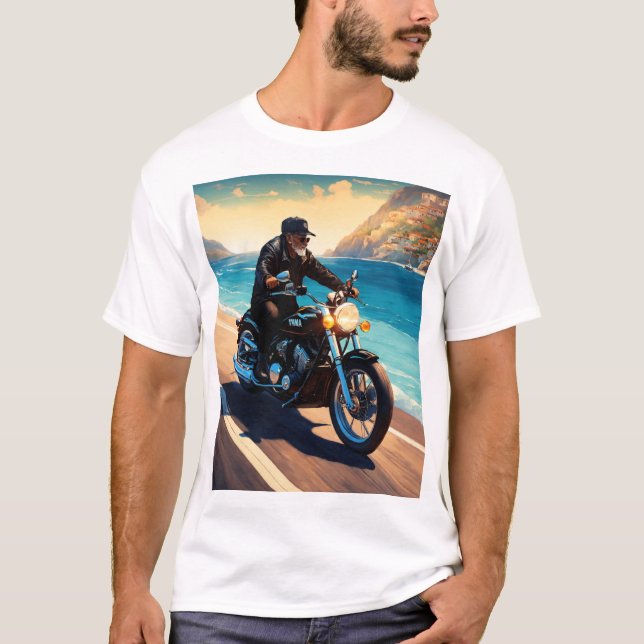 CAMISETA DE BICICLETA BLANCA YAMAHA (Anverso)