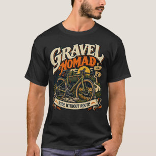 Camiseta de bicicleta de grava Gravel Nomad