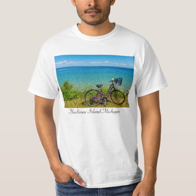Camiseta de bicicleta de la isla Mackinac (Anverso)