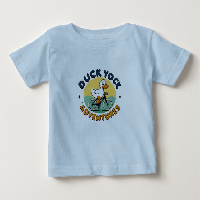 Camiseta de bicicleta de Personalizado de Ducky Ri (Anverso)