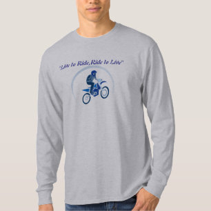 Camiseta de bicicleta sucia