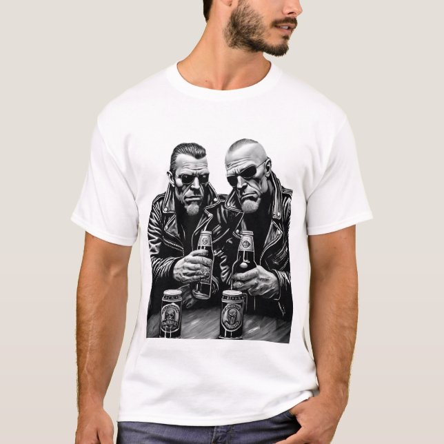 Camiseta De Bicicletas Y Cervezas (Anverso)