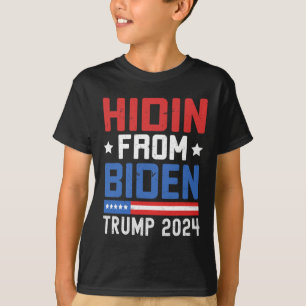 Camiseta De Biden Kids Men Trump 2024 Funny Anti Joe Bide