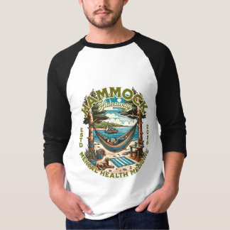 Camiseta de bienestar para la salud mental masculi