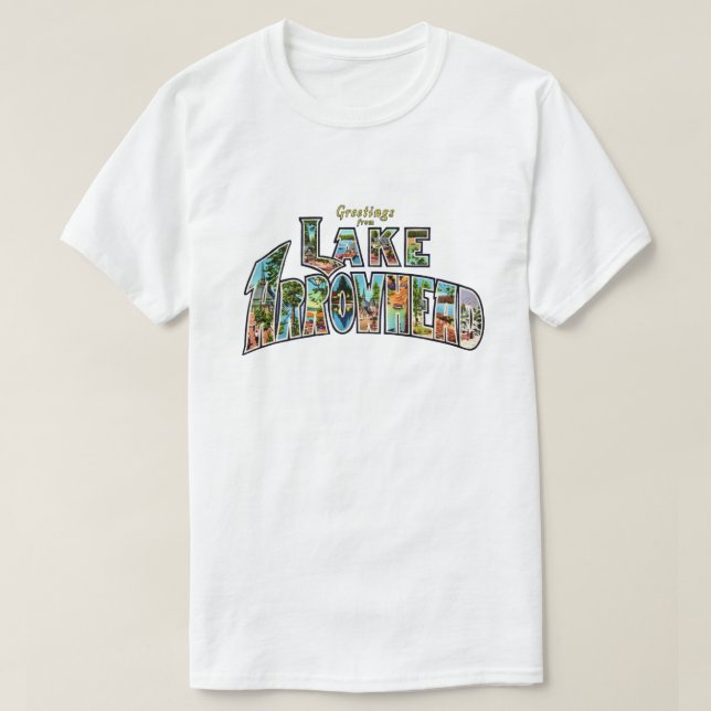Camiseta de bienvenida a Lake Arrowhead (Diseño del anverso)