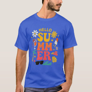 Camiseta de Bienvenida al Verano – Sol, Sonrisas y