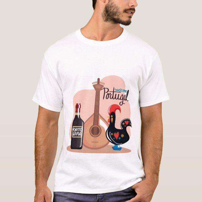 Camiseta de bienvenida de Portugal (Anverso)