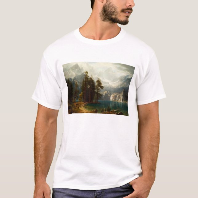 Camiseta de Bierstadt Sierra Nevadas (Anverso)