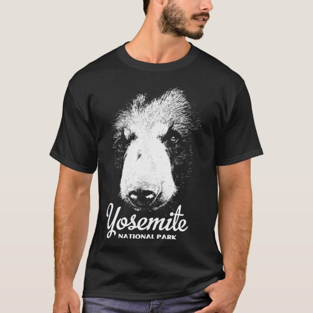 Camiseta de Big Bear del parque nacional de (Anverso)