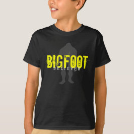 Camiseta de Bigfoot de los niños