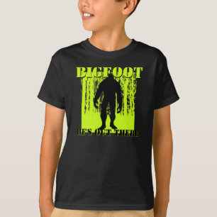 Camiseta de Bigfoot de los niños
