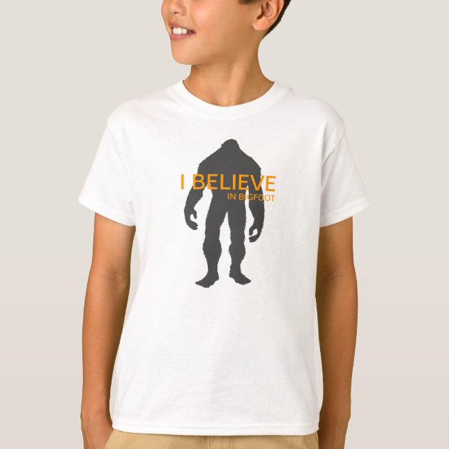 Camiseta de Bigfoot de los niños (Anverso)