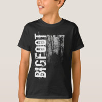 Camiseta de Bigfoot de los niños