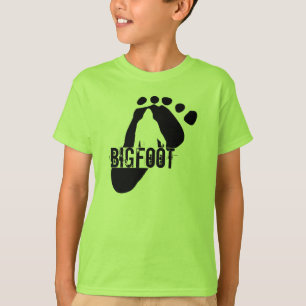 Camiseta de Bigfoot de los niños