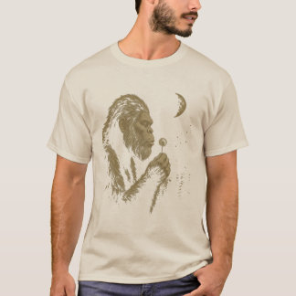 Camiseta de Bigfoot Pacífico Soplando Diente de Le
