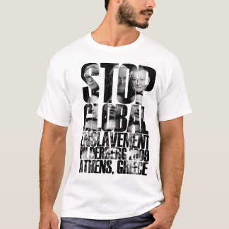 CAMISETA de Bilderberg (guerra de ANTI-NWO)