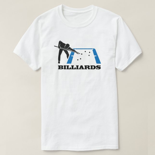 Camiseta de billar (Diseño del anverso)