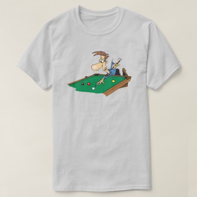 Camiseta de Billar (Diseño del anverso)