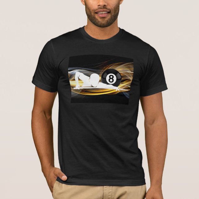 Camiseta de billar 8 Ball más genial (Anverso)