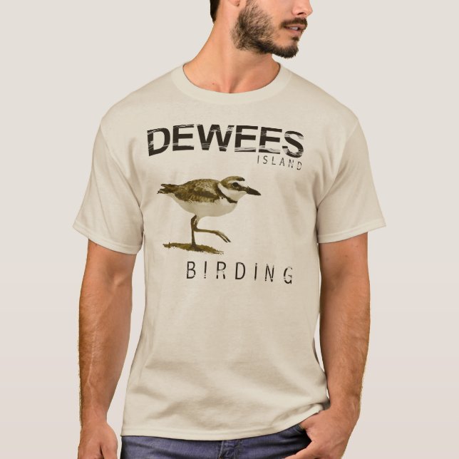 Camiseta de Birding de la isla de Dewees (Anverso)