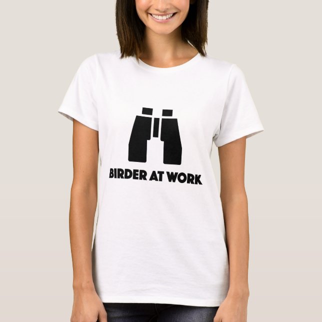 Camiseta de Birding para los birders (Anverso)