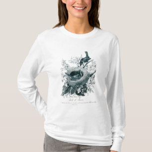 Camiseta de Birds Sketch de tía Abby