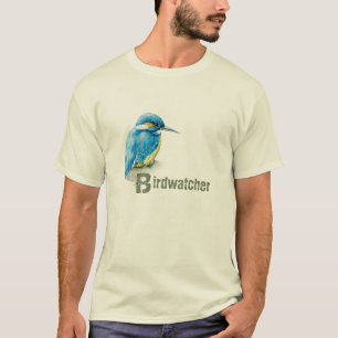Camiseta de Birdwatcher del martín pescador
