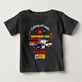Camiseta de Birthday Boy, primer responsable