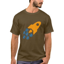 Camiseta de Bitcoin (BTC) Rocket