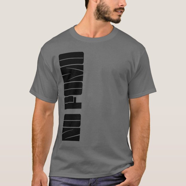 Camiseta de Bitcoin Crypto sin FOMO (Anverso)