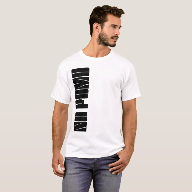 Camiseta de Bitcoin Crypto sin FOMO (Anverso completo)