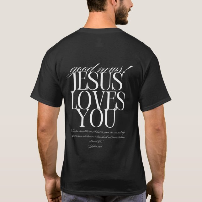 Camiseta de Black Good News (Reverso)