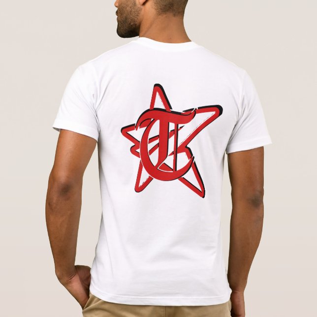 Camiseta de Black & Gray Str8lykdhatt (Reverso)