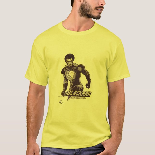 Camiseta de "BLACKMAN " (Anverso)