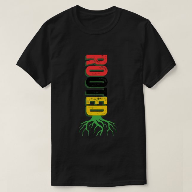 Camiseta DE BLAKBOXX STAY ROOTED (Diseño del anverso)