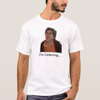 Camiseta de Bloomenfeld del emir: Estoy escuchando