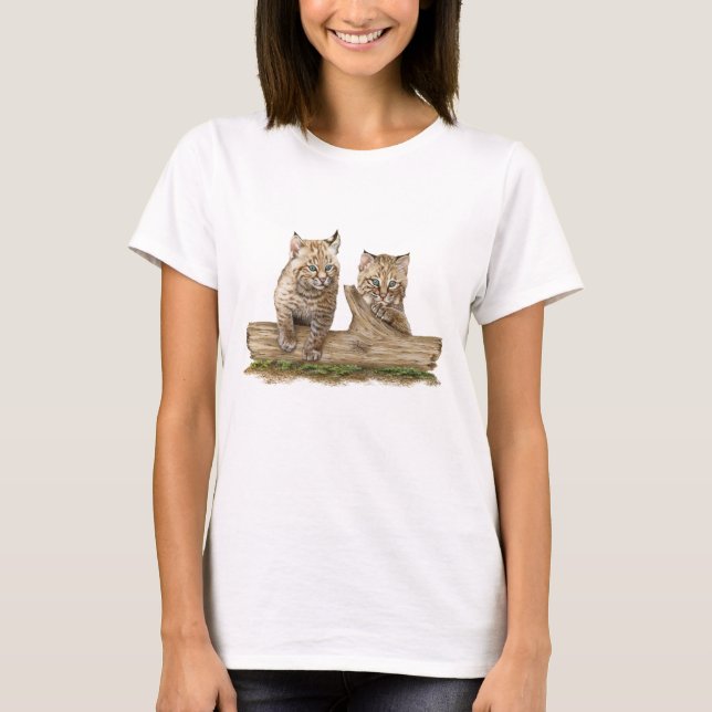 Camiseta de Bobcat Kittens oriental (Anverso)