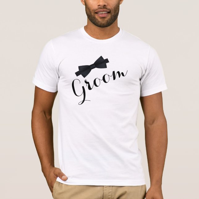 Camiseta de Boda para el Novio (Anverso)