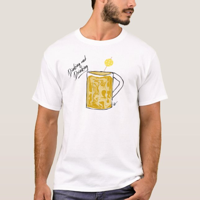 Camiseta de bolas de bolas de bolas que significa  (Anverso)